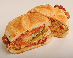 veal sandwich